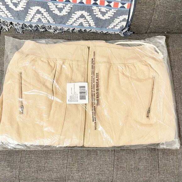URBAN OUTFITTERS BDG Porter Zip-Up Sweatshirt Jacket, Sand / Sable, M, NWT! - Picture 10 of 11